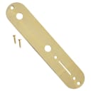 Genuine Fender Telecaster Switch Plate, Gold