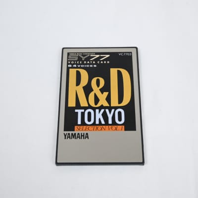 Yamaha SY77 **R&D Tokyo Selection Vol.1**