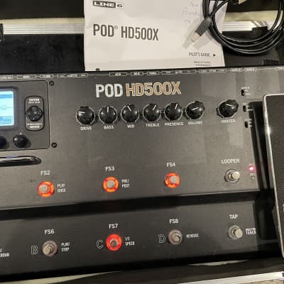 Line 6 POD HD500X Multi-Effect and Amp Modeler 2010s with | Reverb