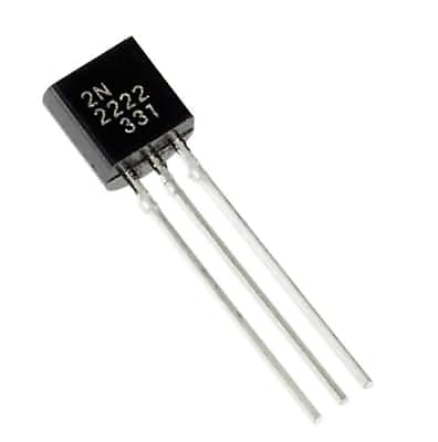 ON Semiconductor 2N2222 NPN TO-92 NPN Silicon Epitaxial Planar Transistor (1 Piece) image 1