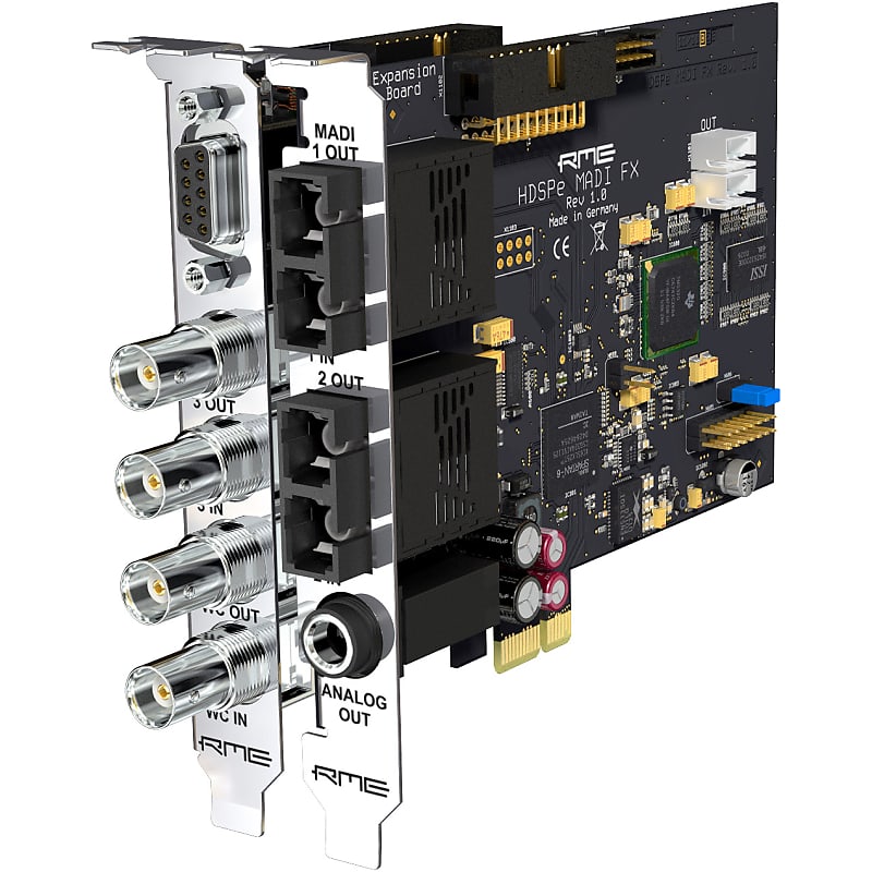 RME HDSPe MADI FX Triple MADI PCIe Digital Audio Interface image 1