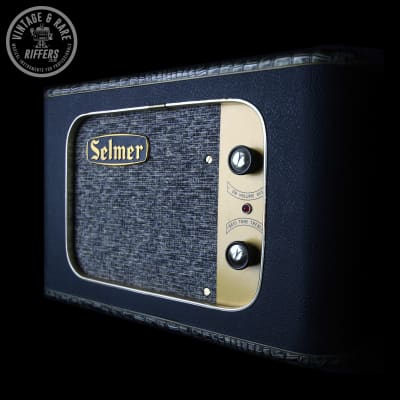 (Video) *Serviced* 1960s Selmer Little Giant Amplifier 5-Watt 1x6" Vintage British Combo Amp Crocodile Skin for sale