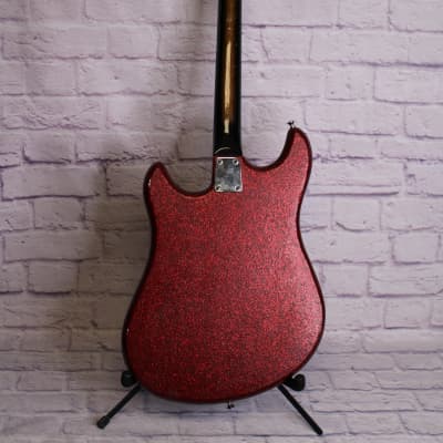 Vintage 1967 NORMA EG-470-2 - Red Sparkle Guitar- REPAIR image 5