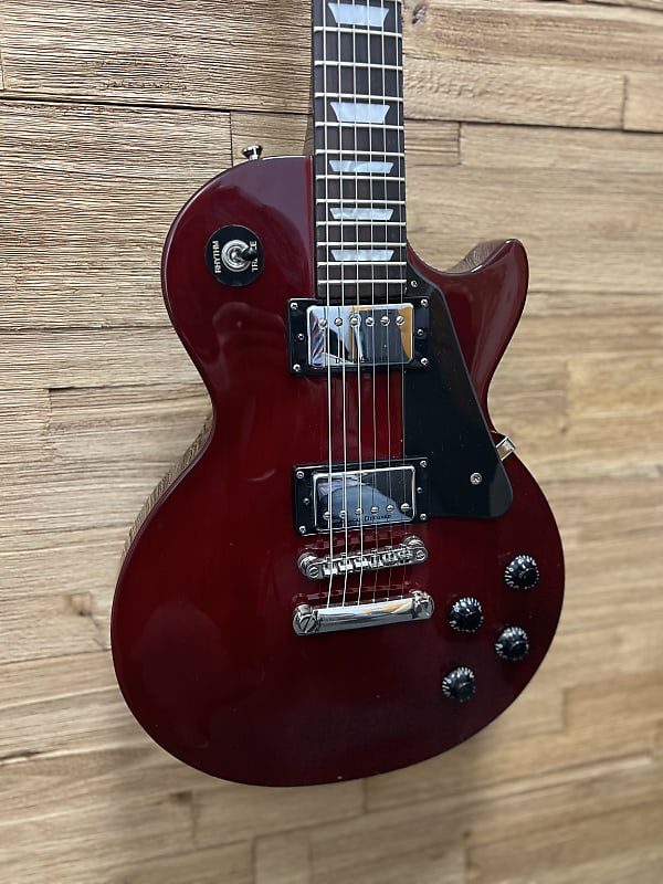 Epiphone Les Paul Studio Limited Edition Guitar 2015 - Wine Red 8lbs 4oz  w/Duncan Designed pickups + coil taps + HC