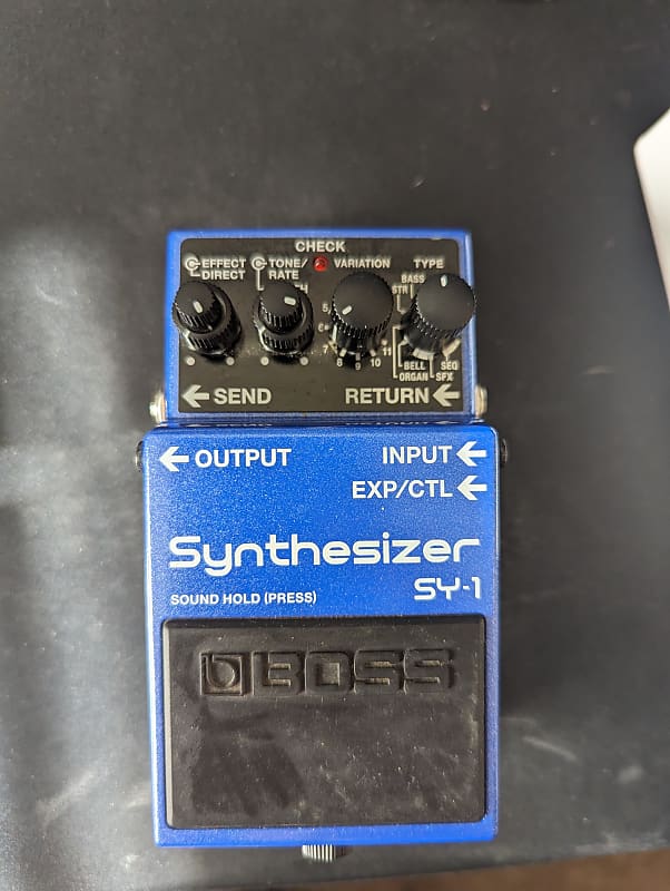 Boss SY-1 Synthesizer 2019 - Present - Blue | Reverb