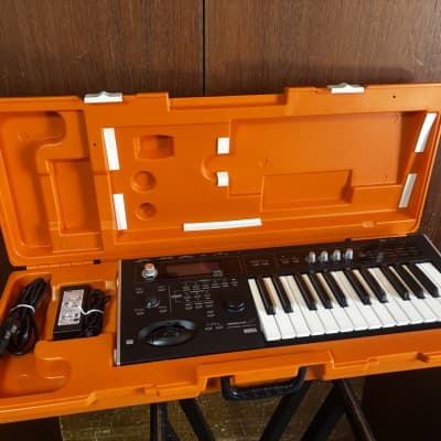 Korg micro X synthesizer/controller Black w/ case, power supply microX