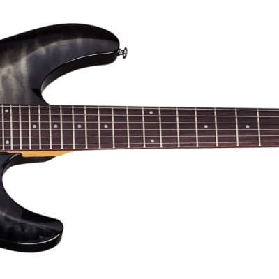 Schecter C-6 Plus Electric Guitar, Charcoal Burst, (SCH-GTR-446) for sale