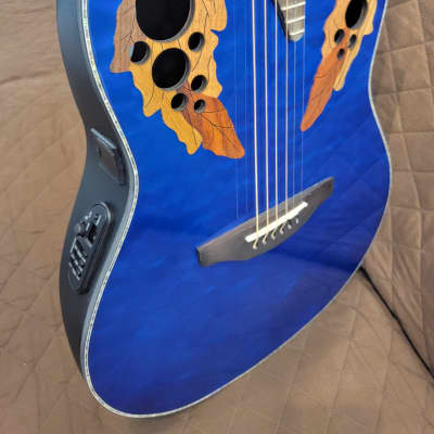 ギター OVATION Celebrity Elite Exotic CE44P-8TQ Amazon.com: Ovation CE44P-8TQ Acoustic-Electric Guitar