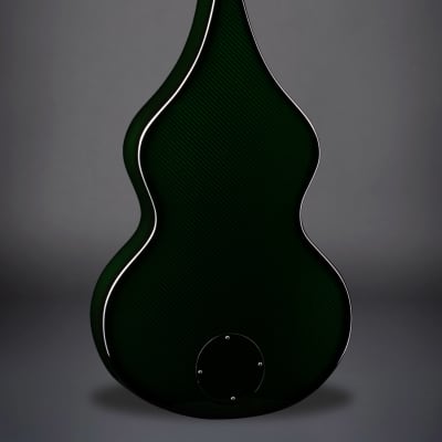 Emerald Solace | Weissenborn Style Carbon Fiber acoustic Lap Steel Guitar image 5