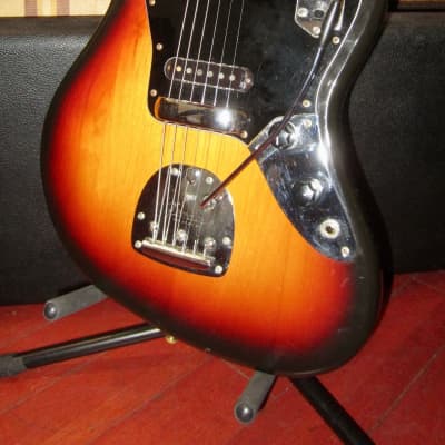 ~1994 Fender Jaguar Sunburst Made in Japan with Nice Fender Hardshell Case for sale