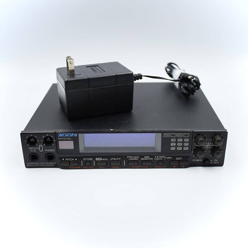 ZOOM 9050 エフェクトプロセッサー Zoom 9050 Advanced Instrument Effects Processor Please Read