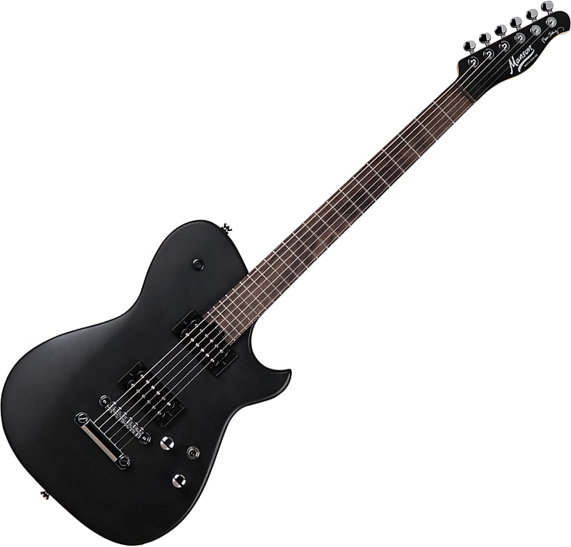Cort Manson Guitar Works Meta Series MBM-1 Matthew Bellamy Signature Guitar - Matte Black image 1