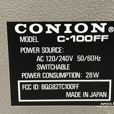 Conion C-100FF Vintage Boombox image 11