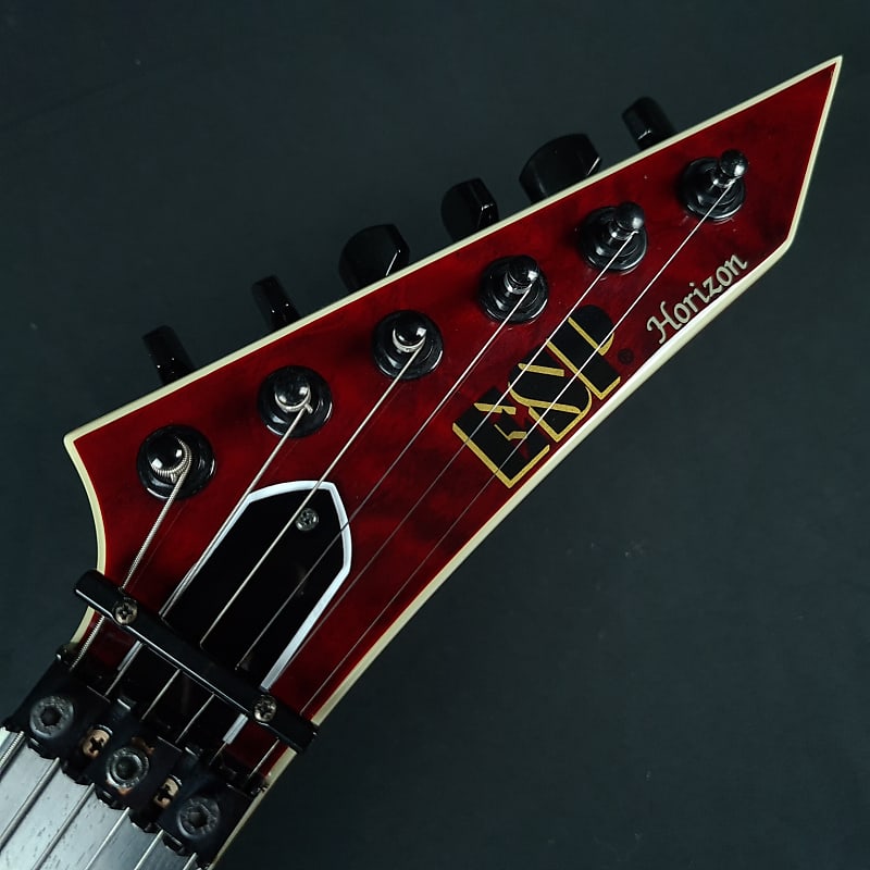 ESP Horizon FR-II 2005 See Thru Black Cherry Quilted Maple