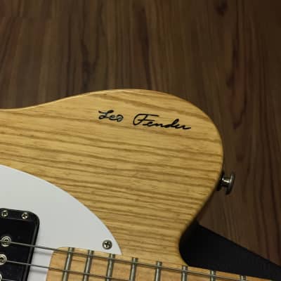 G&L ASAT w/ Leo Fender Signature 1991 Natural w/ohsc image 3
