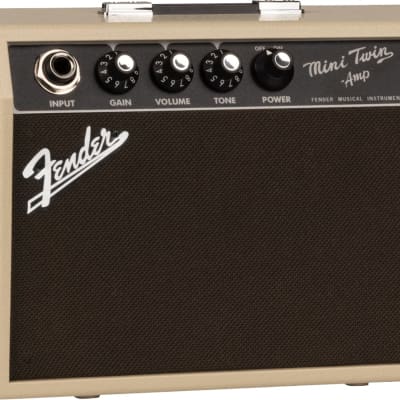 Fender Mini ’65 Twin Amp - Blonde image 4