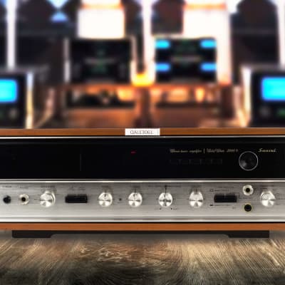 Sansui QR-1500 1973 - Walnut / Silver FULLY RECAPPED | Reverb