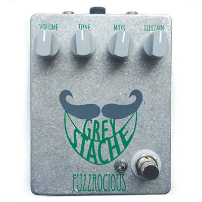 Reverb.com listing, price, conditions, and images for fuzzrocious-grey-stache