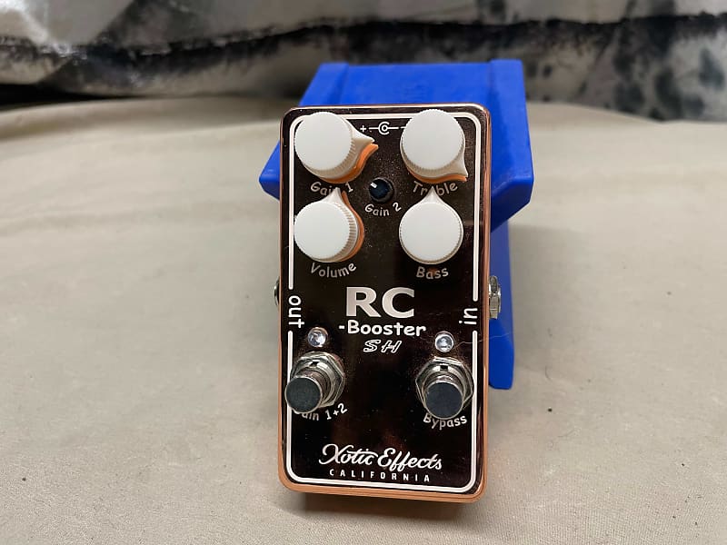 Xotic RCB-SH RC Booster SH Scott Henderson Signature Model Boost Pedal with  Box 1699 of 3000 - Copper