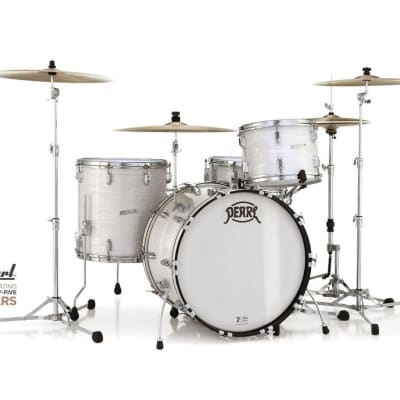 Pearl Pearl President Series Phenolic PSP924XP75/C 4-piece Shell Pack  2021 Pearl White Oyster image 2