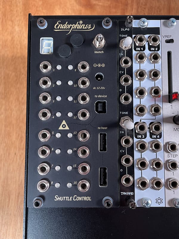 Endorphines Shuttle Control eurorack midi to cv Power distributor PSU  included