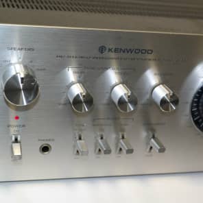 Restored Kenwood KA-7100 Stereo Integrated Amplifier And Serviced