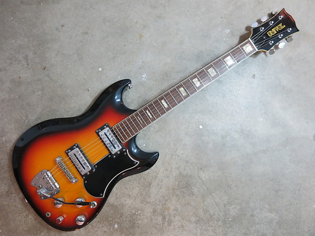 Vintage 1970's Univox Guitar Japan Matsumoku Electric