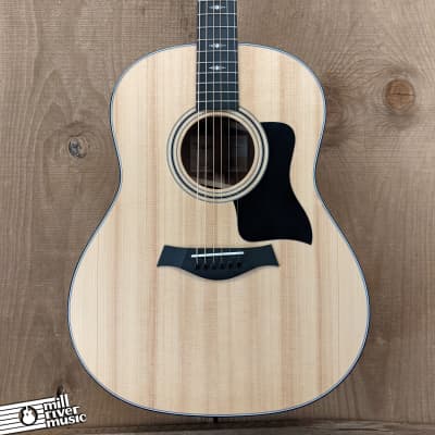 Taylor 317e Grand Pacific Acoustic Electric Guitar Natural image 1