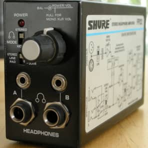 Shure best sale headphone amplifier