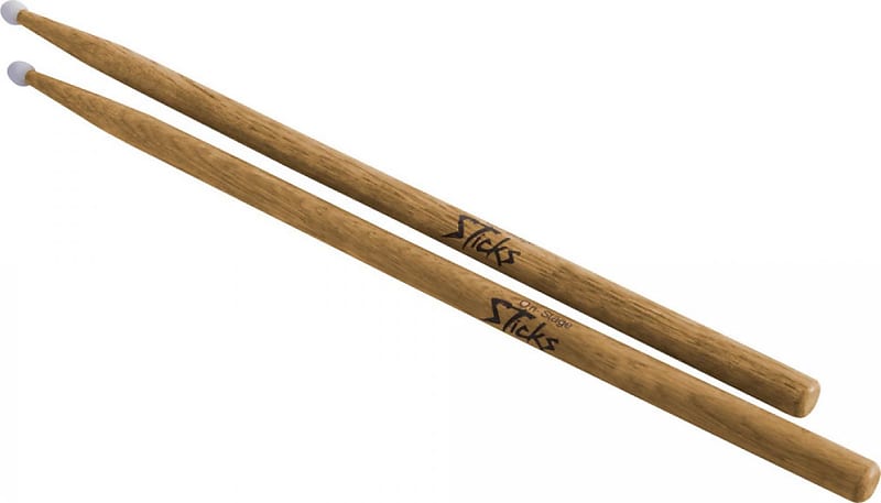 Hickory Drum Sticks (7A, Nylon Tip, 12pr) image 1