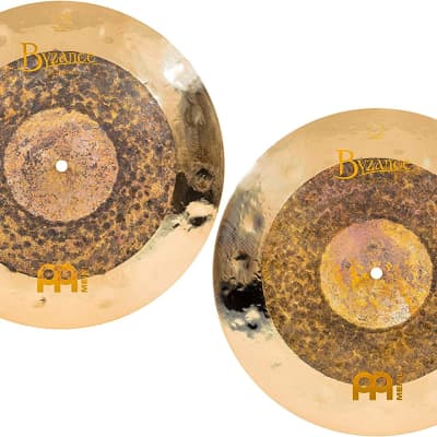 Meinl Byzance 15"  Extra Dry Dual Hi-Hats image 2