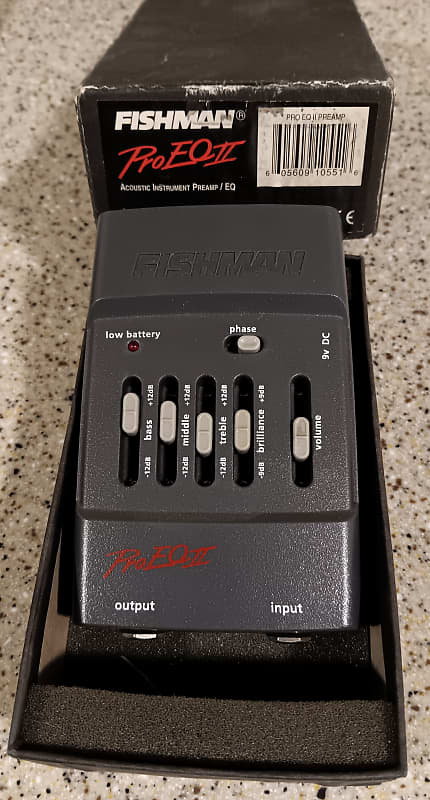 Fishman Pro EQ II 4-Band EQ