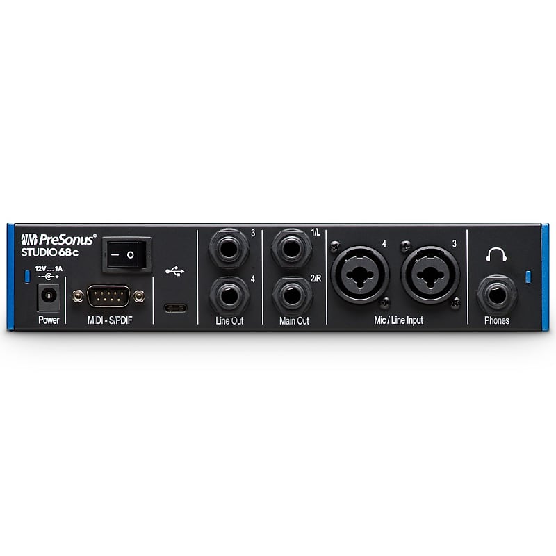 PreSonus Studio 68C 6x6 USB-C Audio / MIDI Interface image 3
