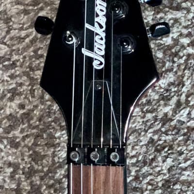 Jackson SLATXMGQ 3-6 neckthru Soloist Electric Guitar - Quilted Top in Trans Red Floyd rose emg pickups ohsc image 2