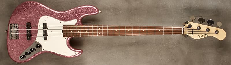 SSS スクラッパー スパイラル スパーク　プロモ 4枚 Sadowsky 2020 Pink Super Sparkle 4-21 Vintage J-bass (#8314