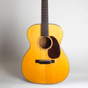 C. F. Martin OM-18 Flat Top Acoustic Guitar (1931), ser. #46292, period brown hard shell case. image 1