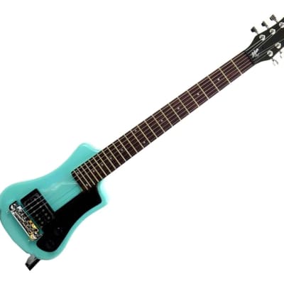 Et Series Left Handed Electric Guitar Surf Green W/Aged White