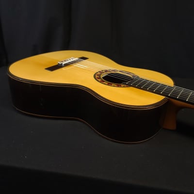 Jose Ramirez Spruce Guitarra del Tiempo Studio Classical Nylon String Guitar w/ Logo'd Hard Case image 15