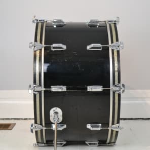 Rogers Jet Black Pearl "Powertone" Drum Kit w/ 26" Bass Drum image 10