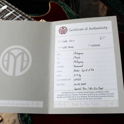 MAYBACH "Lester 53-3 Wild Cherry Aged" HARDCASE, 3, 7 KG image 20