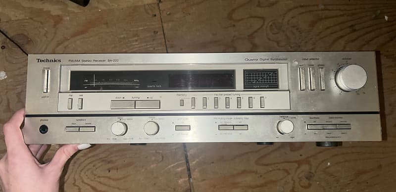 Technics SA-G76 AV Control Stereo on sale Receiver Amplifier Tested Working Condition