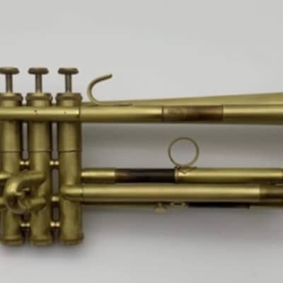 Lawler C7 Large Bore Bb Trumpet Scratch Lacquer | Reverb