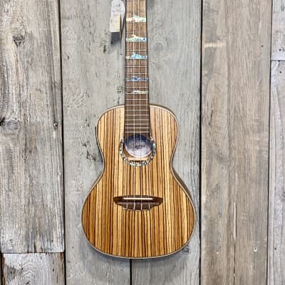 New Luna High Tide Zebrawood Concert Ukulele, Help Support Small Business & Buy It Here , Thanks ! image 1