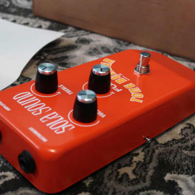 Sola Sound MKIV Tone Bender Fuzz Bro-zilian by D*A*M Red image 5
