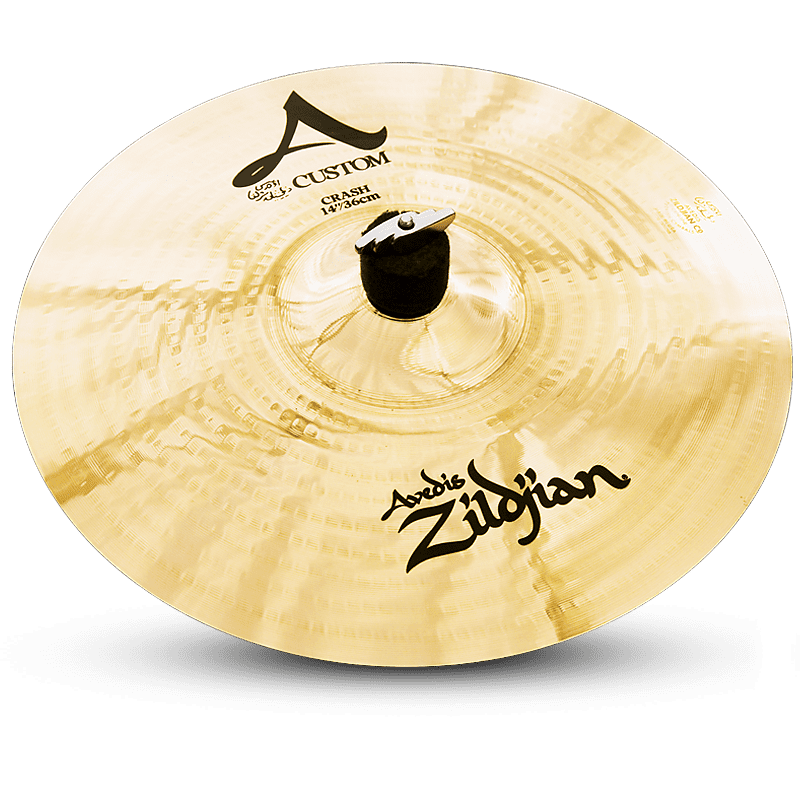 Zildjian 14" A Custom Crash Cymbal A20525 image 1