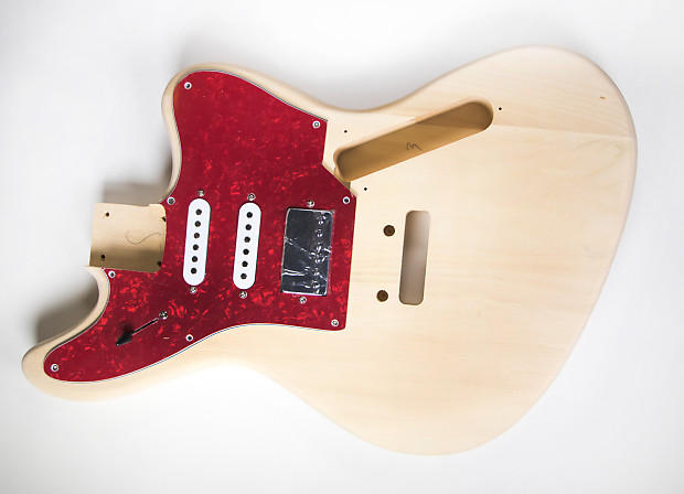 Do It Yourself DIY Electric Guitar Kit Jaguar Style Electric Reverb