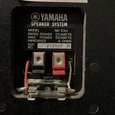 Yamaha NS-10M Studio Monitors image 7