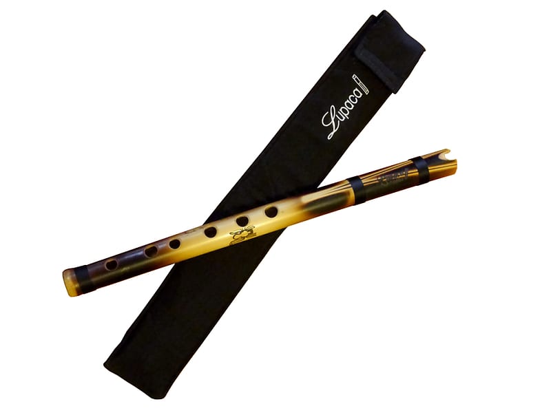 Professional Lupaca bamboo Quena Flute in G + Case image 1