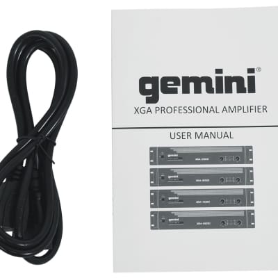 Gemini XGA-5000 5000 Watt Professional DJ/PA Live Sound Power Amplifier XGA5000 image 8