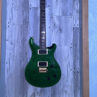 PRS Custom 22” 10-Top  ( #10 of 40 limited run) 1997 - Emerald Green with Gold Birds (Signed By Paul) image 11